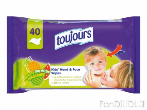 Salviette detergenti (Per bambini)