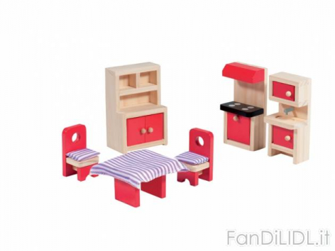 Set mobili in miniatura (Per bambini)
