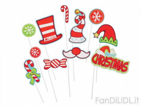 Accessori per foto (Feste, regali, Babbo di Natale)