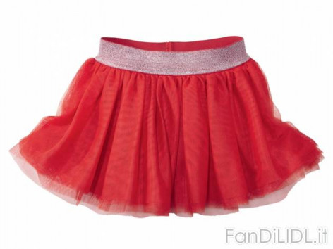 Gonna in tulle da (Per bambini)