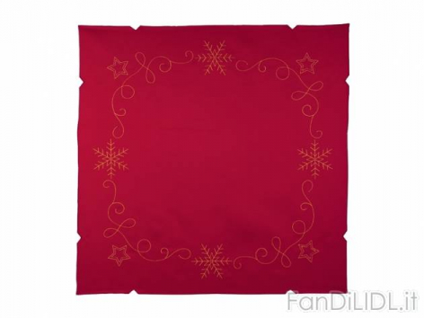 Tovaglia natalizia, (Feste, regali, Babbo di Natale)