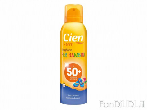 Spray solare per (Moda, abbigliamento)