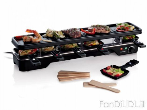 Raclette grill (Fuochi d'artificio, Capodanno, carnevale)