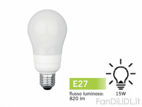 Lampadina a risparmio (Arredo interni, arredamento casa)