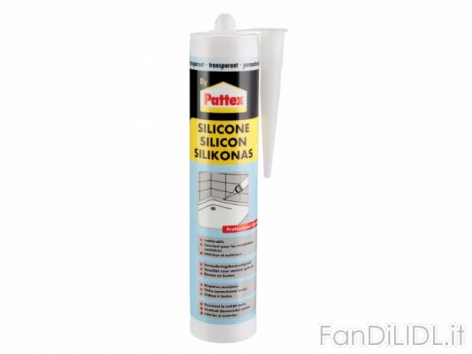Silicone bianco (Arredo interni, arredamento casa)