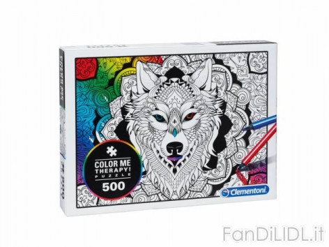 Puzzle da colorare, (Articoli per ufficio, cartacei, industriali)