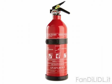 Estintore 1 kg (Per auto)