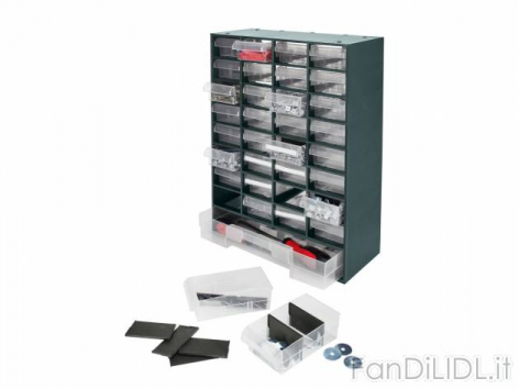 Cassettiera portaminuteria (Officina, attrezzi, Lidl tecnico)