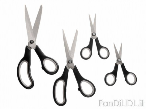 Set forbici (Articoli per ufficio, cartacei, industriali)