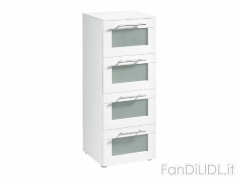 Cassettiera per (Bagno, accessori, interno)