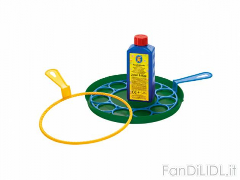 Set bolle di sapone (Per bambini)