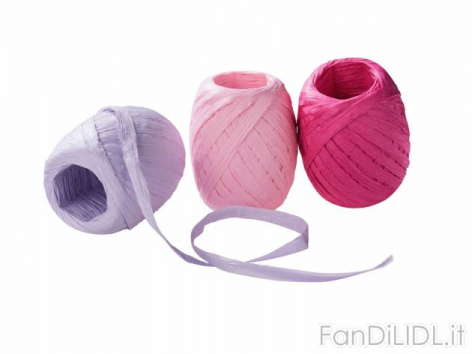 Set nastri di rafia (Arredo interni, arredamento casa)
