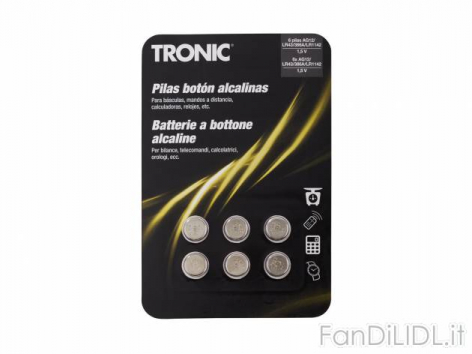 Batterie a bottone (Per bambini)
