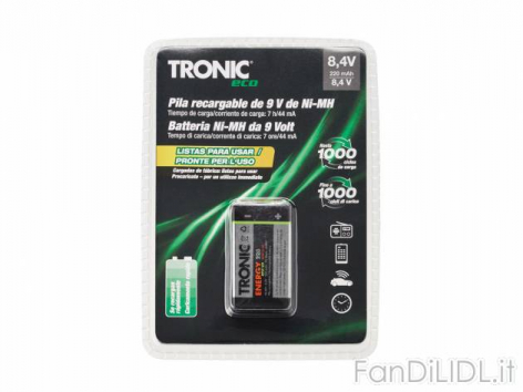 Batterie ricaricabili (Per bambini)