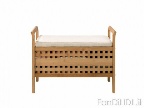 Cassapanca con cuscino (Camera da letto)