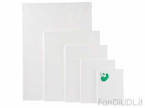 Set tela con telaio (Articoli per ufficio, cartacei, industriali)