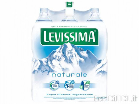 Acqua minerale naturale (Articoli alimentari)