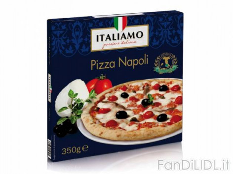Pizza Napoli o Parmigiana (Articoli alimentari)