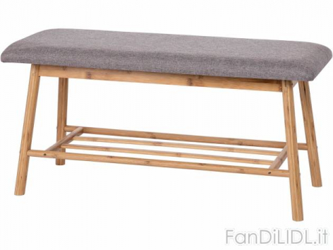 Panchina con cuscino (Arredo interni, arredamento casa)