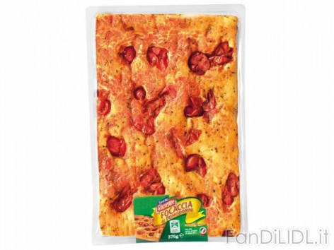 Focaccia ai pomodorini (Articoli alimentari)