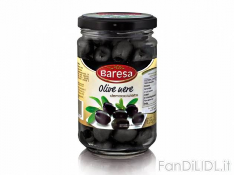 Olive nere denocciolate (Articoli alimentari)