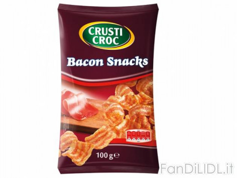 Snack gusto pancetta (Articoli alimentari)