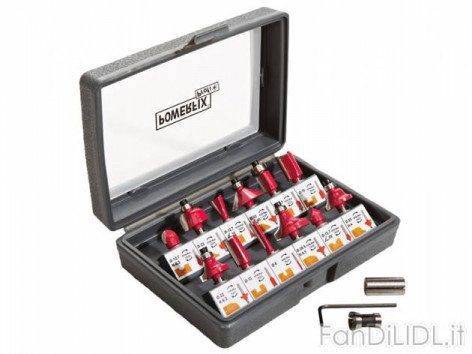 Set frese (Officina, attrezzi, Lidl tecnico)