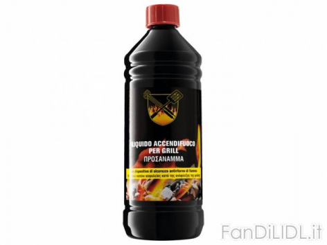 Liquido accendifuoco (Articoli alimentari)