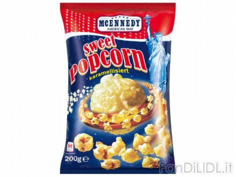 Popcorn al caramello (Articoli alimentari)