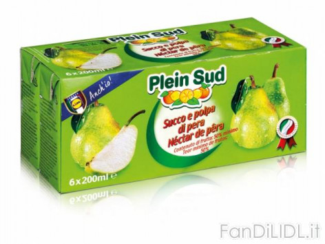 Succo e polpa di (Articoli alimentari)