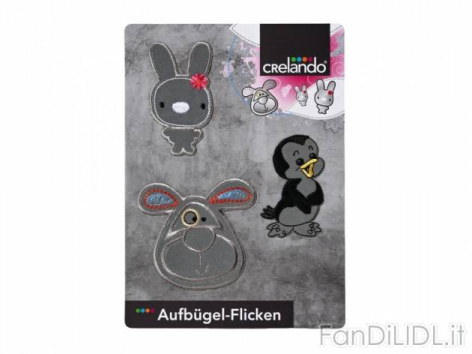 Set toppe termoadesive (Per bambini)