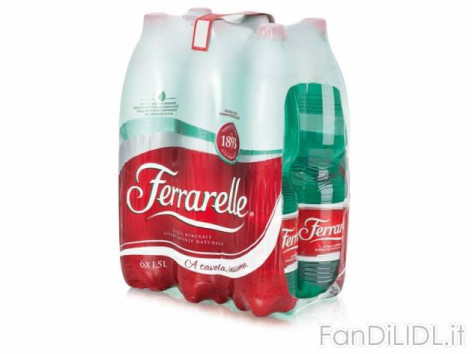 Acqua minerale effervescente (Articoli alimentari)