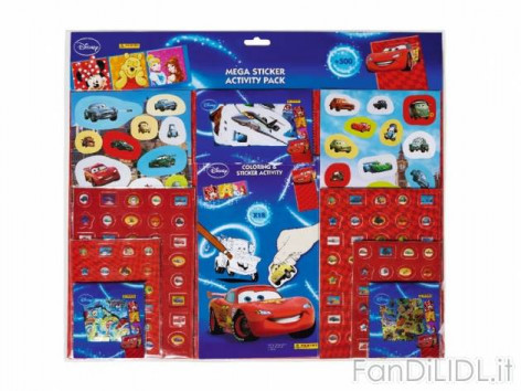 Set adesivi Cars mega sticker (Per bambini)