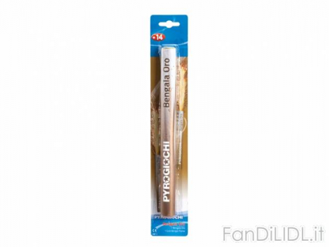 Bengala Argento Pyrogiochi (Fuochi d'artificio, Capodanno, carnevale)