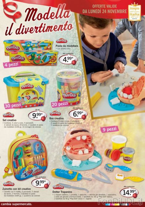 Pasta da modellare Set Creativo (Per bambini)