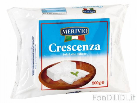 Crescenza (Articoli alimentari)