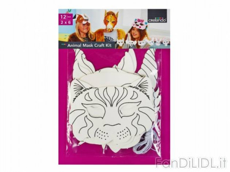 Set bricolage carnevale (Per bambini)