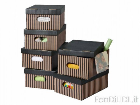 Box multiuso, 6 (Articoli per ufficio, cartacei, industriali)