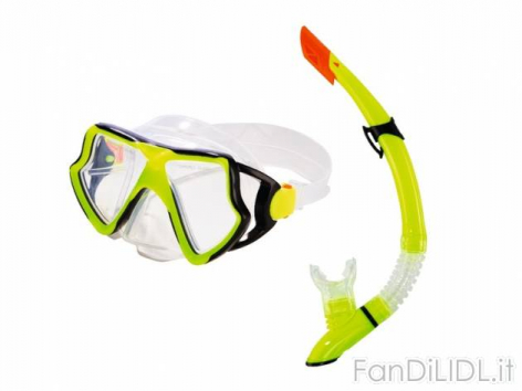 Set snorkeling per adulti (Sport e ricreazione)
