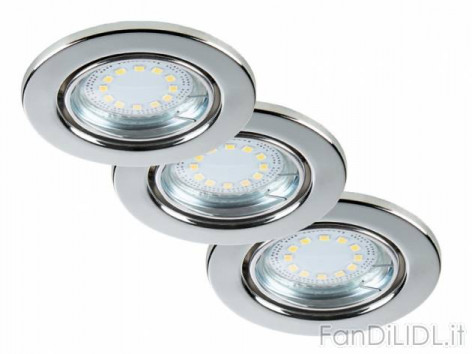 Set faretti da incasso (Cucina)