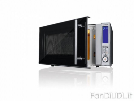 Microonde digitale nero o argento (Cucina)