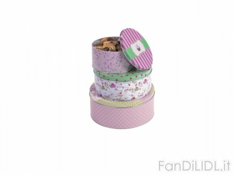 Set scatole per (Articoli alimentari)