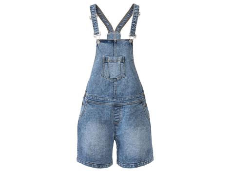 Salopette in jeans da donna