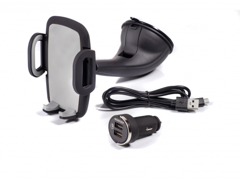Set supporto smartphone per auto
