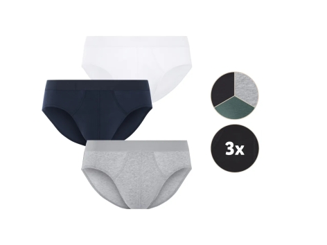 Slip da uomo, 3 pezzi