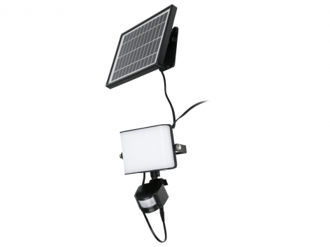 Faro LED ad energia solare con sensore di movimento