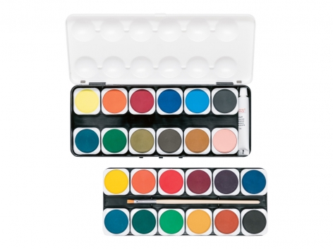 Set acquerelli, 24 pezzi