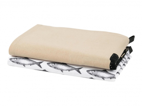 Set asciugapiatti 50x70cm, 2 pezzi