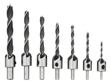 Set punte da trapano per legno