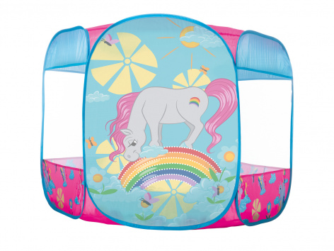 Tenda gioco con 250 palline